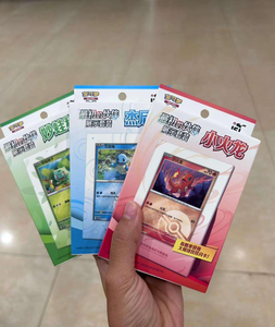 Tarjetas coleccionables Pokemoned originales de alta calidad PM, juego de exhibición de primer socio, 151 paquetes de refuerzo Pokemoned - Product Image 4