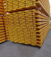 Vigas de Madera H20 de Alta Calidad para Encofrado de Construcción, Vigas de Madera H20