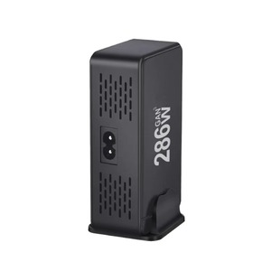 <span class=keywords><strong>Jmax</strong></span> 286W GaN 8 Ports Chargeur USB Station de charge pour plusieurs appareils Chargeur de voyage universel pour téléphone de bureau Noir Blanc - Product Image 4