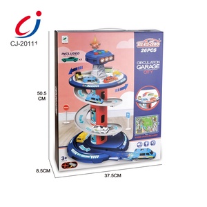 2025 nouveaux jeux pour enfants jouets d'intérieur pistes de Garage de ville, conception créative en <span class=keywords><strong>spirale</strong></span> de jouet de parking avec lumière et musique - Product Image 6