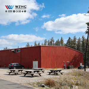 Edificio de Estructura de Acero, Almacén, Planta de Fabricación Profesional, Acero al Carbono Q355b, Construcción Robusta Resistente al Viento, Contratista - Product Image 1