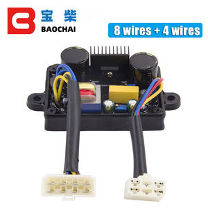 5 кВт 8 кВт однофазный 8 + 4 провода 220 ~ 380 В сварщик генератора запасные части HJ-5K25DH-12 сварки Автоматический Регулятор Напряжения Avr Генератор - Product Image 3