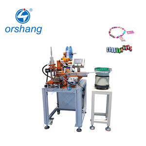 Orshang usine directe électrique automatique autocollant machine pour auto-adhésif jouet perlé étiquettes Cartons-creux perle Bracelet PLC - Product Image 1