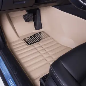 Factory production hot pressed all-weather car floor 5D Car floor mat High quality car floor liner