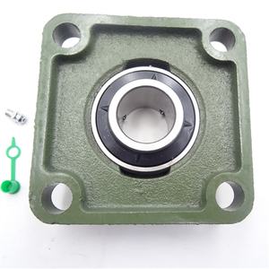 UCF211บล็อกหมอนหน้าแปลนสี่เหลี่ยม4สลักเกลียวที่ใส่ <span class=keywords><strong>F211</strong></span> ucf 211พร้อมตลับลูกปืนแทรกเจาะ UC211เกษตรขนาด55มม. - Product Image 6