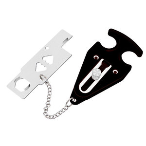 Wholesale Security Portable <b>Door</b> <b>Lock</b> No Drill Manual Hotel Room Devices for Add Holes Removable <b>Travel</b> Safety - Product Image 4