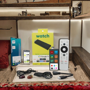 Om&onn Android 14.0 <span class=keywords><strong>TV</strong></span> Stick Allwinner H313 Quad Core 2GB RAM 16GB ROM Dual 2.4G & 5GHz BT5 4K Controllo Vocale 10/100Mbps - Product Image 2