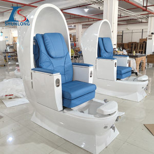 Kapsel Nagel Einweichen Fuß Sofa Fuß Bad Nagel Ausrüstung Eierschale Fußbad Elektrischer <span class=keywords><strong>Massage</strong></span> stuhl Pediküre Stühle - Product Image 2