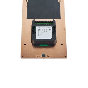 Fábrica al por mayor negro templado personalizado Hotel Placa de puerta electrónica con número de habitación panel de la puerta - Product Image 4