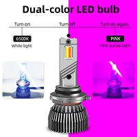 Ampoule LED M6P 120W de qualité supérieure avec double tube en cuivre et driver externe pour HIR2 9012 H10 9145 880 881 H27 PSX24W 5202 PSX26W P13W