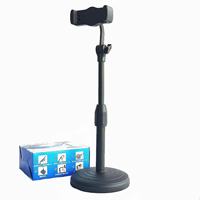 Support de téléphone portable bon marché Support de téléphone à angle de hauteur réglable Col de cygne Bras flexible Support de téléphone universel pour bureau