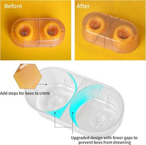 Nuevo Alimentador de Abejas de Plástico de 4.5L Estilo Americano, Alimentador Superior para Colmenas Langstroth - Product Image 4