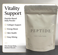 Poudre de peptides de collagène hydrolysé anti-âge, favorise l'élasticité de la peau, la santé des cheveux et des ongles, complément beauté quotidien