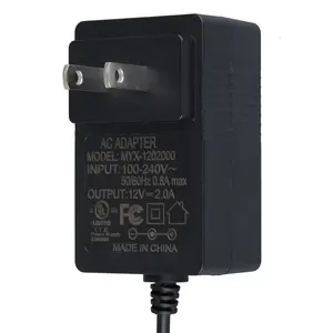 15W cargador FCC CE aprobado 12V 1A 1.25A ac dc adaptadores de potencia