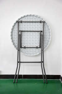 جودة عالية 80 في أعلى البلاستيك الأبيض تصميم حديث قابل للطي للاستخدام في الهواء الطلق - Product Image 5