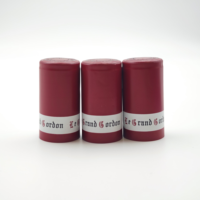 Bouchon à vis en aluminium et plastique gaufré personnalisé de haute qualité, étanche, de qualité alimentaire, pour bouteilles de vin, whisky, vodka et autres boissons
