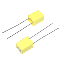 Condensateurs de Film, 63V 100v, 102j 103j 104j 105j 1000pf 10nf 100nf 1uf CL23