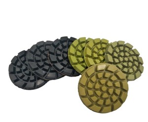 Alat pemoles berlian beton 4 inci 100mm cakram Gerinda untuk lantai beton marmer/ampelas tanah pasokan langsung pabrik - Product Image 2