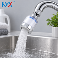 Aérateur de Robinet Économiseur d'Eau avec Fonction Filtrante, Buse Anti-éclaboussures pour Robinet de Cuisine Domestique et Lavabo