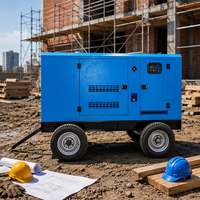 Générateur diesel super silencieux 40 kW sur remorque 50 kVA Générateur 45 kVA Prix du générateur