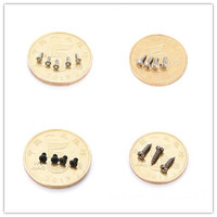Micro vis vente chaude tête de bouton fendue en laiton précision petites Micro vis