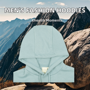 Sweat à capuche bouffant à la mode pour hommes pull molletonné avec doublure brodée design tissé pour l'hiver du Bangladesh - Product Image 4