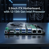 Motherboard Mini ITX DDR4 Intel I3-8130U I5-8250U I7-8550U M.2 4K Dual-LAN Kartu SIM 6COM RAM Desktop Baru