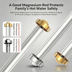 Anode en alliage de magnésium haute pureté pour chauffe-eau électrique, prévention de la corrosion et des tartres, compatible 30/40/50/60/80L - Product Image 2