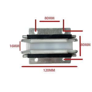 KM51000110V001 Patin de guidage d'ascenseur, glissière de guidage T89 L120mm, rainure W16mm, <span class=keywords><strong>distance</strong></span> 80mm, pièces d'ascenseur, pièces de rechange d'ascenseur - Product Image 1