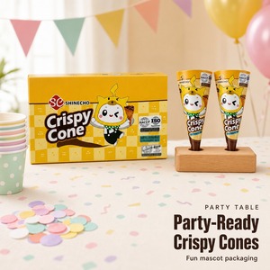 Palitos de <span class=keywords><strong>Chocolate</strong></span> Halal Envasados Individualmente, Combo de Snacks Crujientes, Cesta de Regalo Festiva, Paquete al por Mayor - Product Image 1