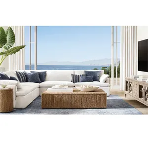 3 Seater Fabric Sofa For Living Room Furniture Modern Customized High-Quality Ultra-Comfortable Seat Cushions Best Sofa Set