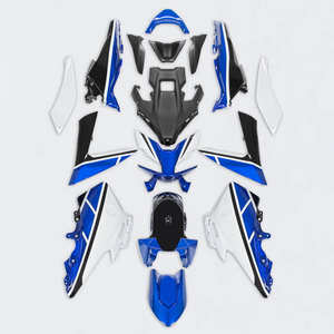 Kit de Carénage Moto XXUN pour <span class=keywords><strong>Yamaha</strong></span> TMAX560 <span class=keywords><strong>TMAX</strong></span> 560 2022 <span class=keywords><strong>2023</strong></span> 2024, Pièces de Carrosserie à Injection en Plastique ABS, Ensemble Complet - Product Image 4