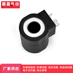 Bobine d'électrovanne Changying Qidong, diamètre intérieur 16 mm, hauteur 51 mm, AC220V DC24V, pour usage pneumatique - Product Image 3