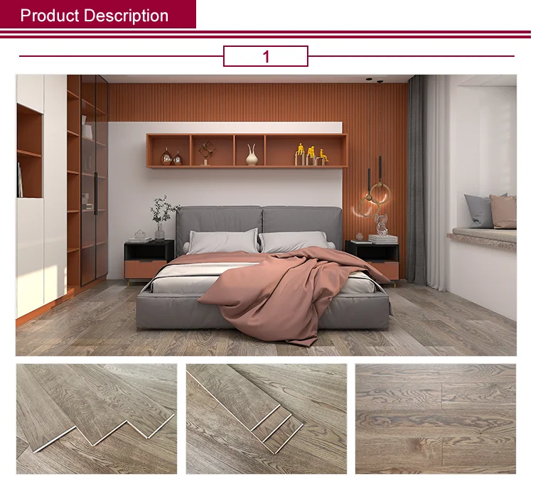 Project-specific Multi-layer Oak Floor Hardwood Brown Commercial Home Decoration Wooden Floor