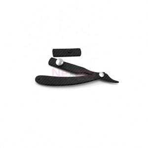 ที่ไม่ซ้ำกันสไตล์ตรงมีดโกนแมตต์สีดำเปียกโกนมีดโกน/มีดโกนหนวด - Product Image 3