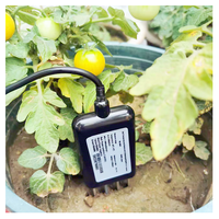 Capteur Intégré de Surveillance en Ligne du Sol Industriel 8-en-1 LORA LORAWAN IoT RS485 pour l'Humidité, la Température, l'EC, le PH, la Salinité et le NPK du Sol