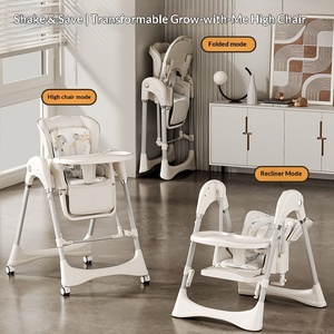 Seggiolone Elettrico Multifunzionale 3 in 1 <span class=keywords><strong>per</strong></span> <span class=keywords><strong>Bambini</strong></span>, Sedia a Dondolo di Sicurezza con Ruote <span class=keywords><strong>per</strong></span> Pasti e Alimentazione - Product Image 3