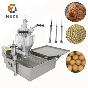 Friteuse à beignets à haute production Mini machine à beignets à levure entièrement automatique professionnelle
