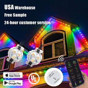 ไฟตกแต่งบ้านกลางแจ้งแบบกันน้ำ ปี 2026 ไฟ LED RGB แบบจุด 12V ขนาด 30 มม. - Product Image 2