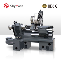 Centro de Torneado y Fresado, Torno CNC Horizontal de Bancada Inclinada BR-20H, Sistema de Control Fanuc GSK Mitsubishi