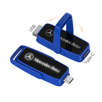 Nueva Memoria USB 2.0 de Alta Velocidad y Gama Alta con Diseño Tipo-C, Logotipo LED, Garantía de 1 Año, Certificación CE/RoHS/FCC, Precio de Fábrica