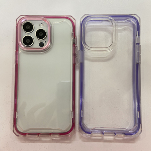 Cubierta trasera móvil de cristal transparente 2 en 1 avliable personalizada para <span class=keywords><strong>Moto</strong></span> <span class=keywords><strong>G</strong></span> <span class=keywords><strong>24</strong></span> Power E22 E22i <span class=keywords><strong>G</strong></span> play 5G 2024 - Product Image 3