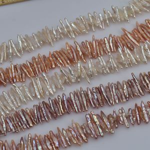 Perles d'eau douce naturelles en forme baroque, fournies directement par le fabricant, perles en vrac, perles non montées, cure-dents perforés - Product Image 4