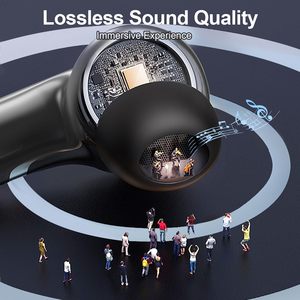Audífonos Inalámbricos TWS Personalizados, Bestseller en Amazon, con Certificación CE, BQB, UN38.<span class=keywords><strong>3</strong></span>, Pantalla LED, Reducción de Ruido, Bluetooth, Modelo <span class=keywords><strong>3</strong></span> <span class=keywords><strong>Pro</strong></span> - Product Image 5