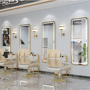 Vuông đầy đủ Chiều dài mặc quần áo gương tự động tường tóc Salon Infinity gương LED chiếu sáng phòng tắm phòng ngủ trang trí gương - Product Image 5