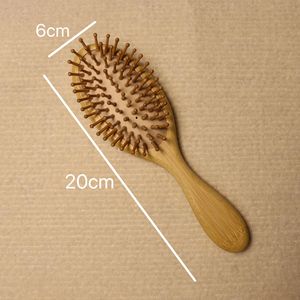 Cepillo de Masaje Antiestático para el Cuero Cabelludo con Cojín de Aire y Madera de Sándalo para el Cuidado del Cabello Femenino - Product Image 6