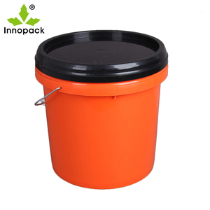 Hot bán <span class=keywords><strong>10L</strong></span> 20L 5gallon Vòng và vuông nhựa sơn xô container với nắp thiếc và PP chất liệu - Product Image 5