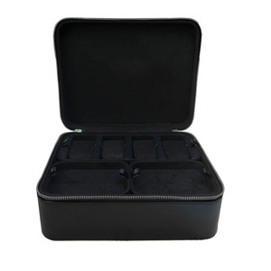 Large Luxurious Leather <strong>Jewelry</strong> Suitcase Portable Watch Display Case with Elegant Storage Bag for Watch and <strong>Jewelry</strong> <strong>Packaging</strong> - Product Image 6