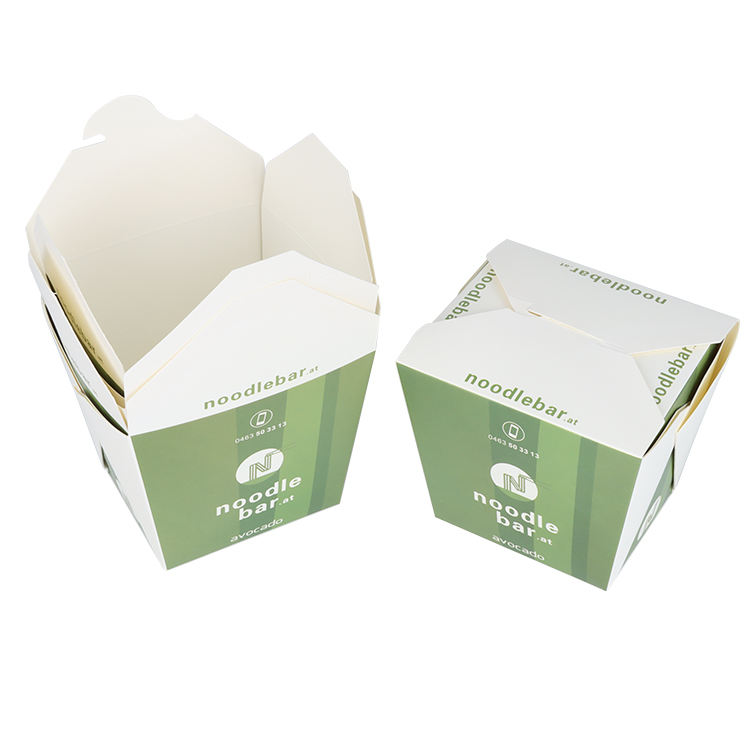 Wholesale Custom Printed Logo Container Paper Food Takeway Packaging Snack box