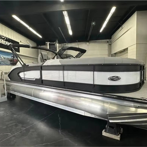 Sang trọng 17ft 2.3m chùm nhôm phao Thuyền tốc độ cao điện phía ngoài động cơ điện chèo thuyền điện thị trường đánh giá cao ngoài trời thuyền - Product Image 2